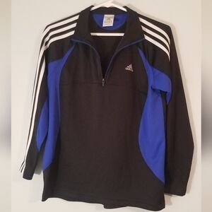 ADIDAS Long Sleeve Lightweight Athletic Pullover. Boys Size Large.